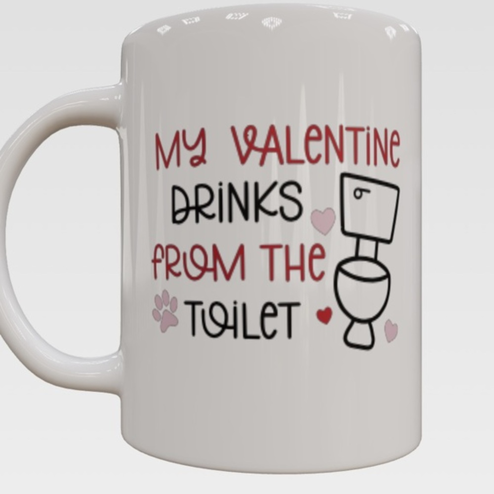 Valentine’s Day mug “ dog lover”
